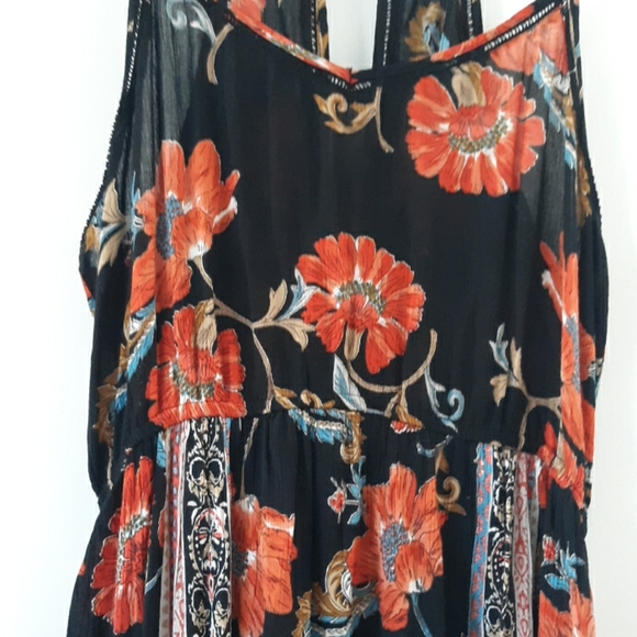 Patrons of Peace Dresses & Skirts - (PATRONS OF PEACE) FLORAL PRINT MAXI DRESS